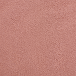 Pouf Samt rosa ⌀ 45 cm WISHEK