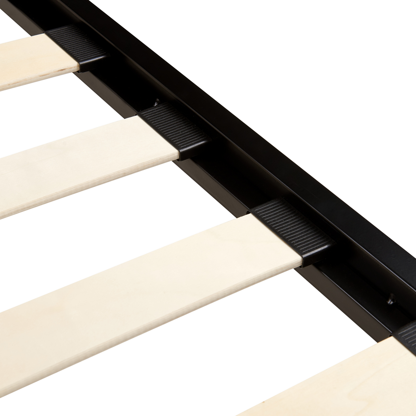 Bett mit Lattenrost Metall CLAMART 180 x 200 cm Hellbeige