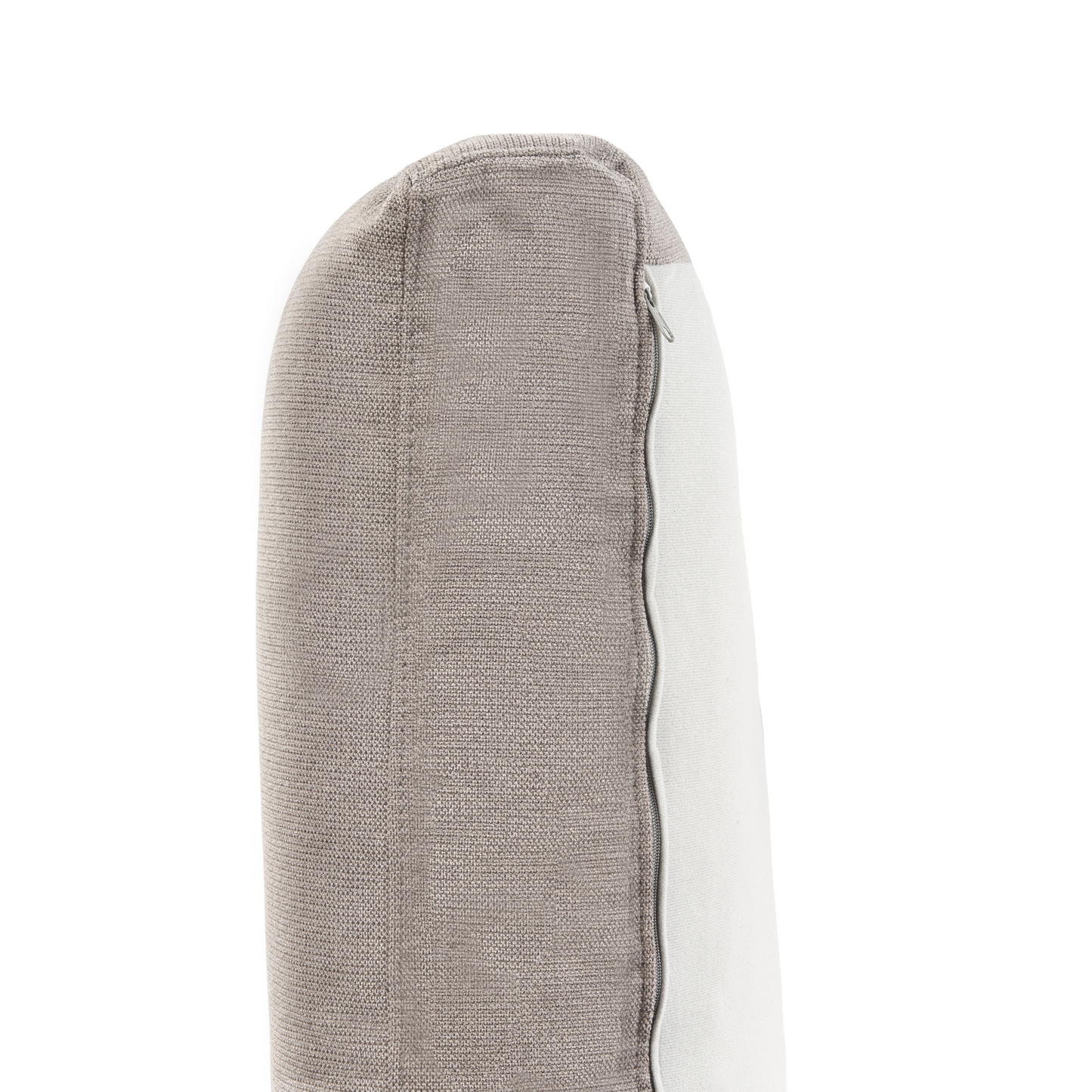 3-Sitzer Ecksofa taupe Linksseitig NORA