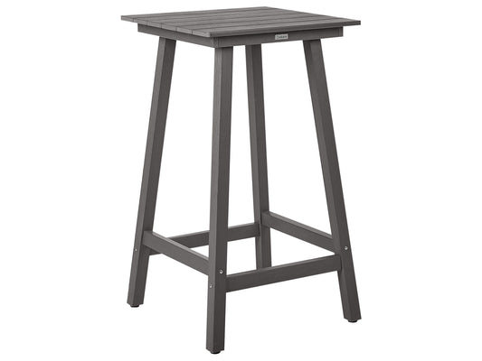 Garten Bartisch ADIRONDACK 60 cm 59 cm Kunststoff Dunkelgrau