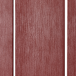 Garten-Barstuhl ADIRONDACK Kunststoff Rot