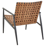 Bistro Set ZIRIA Polyrattan Braun