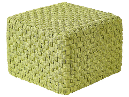 Outdoor Pouf grün 50 x 50 cm NALLI