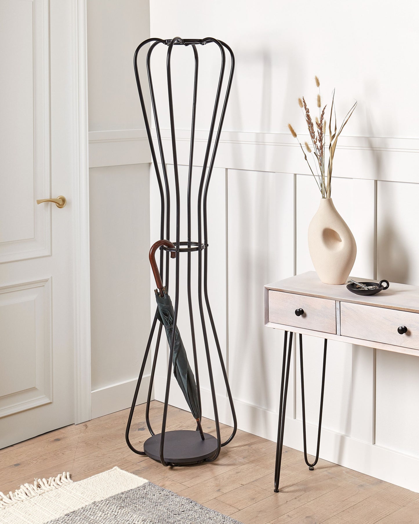 Garderobenständer ORDWAY Schwarz