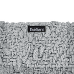 Kuscheldecke VELLA Baumwolle 150 x 200 cm Grau