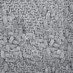 Kuscheldecke VELLA Baumwolle 150 x 200 cm Grau