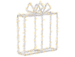 Outdoor Weihnachtsbeleuchtung LED weiss Geschenk 25 cm KEMI
