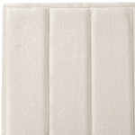 Bett mit Stauraum Bouclé SEZANNE 180 x 200 cm Cremeweiss