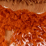 Dekokissen 2er Set SAGENIA Baumwolle 45 x 45 cm Orange Abstraktes Muster