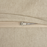 Dekokissen 2er Set VELLEIA Baumwolle 45 x 45 cm Taupe Geometrisches Muster