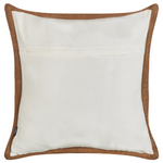 Dekokissen 2er Set IANTHE Baumwolle 45 x 45 cm Cremeweiss Ohne Muster