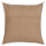 Dekokissen 2er Set IANTHE Baumwolle 45 x 45 cm Braun Ohne Muster