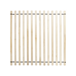 Bett mit Lattenrost Stoff AUREL 180 x 200 cm Beige