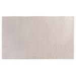 Teppich Baumwolle beige 140 x 200 cm Kurzflor DERINCE