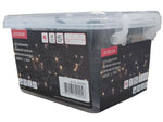 LED Outdoor Lichterkette 240 LED 
Warm weisses Licht 
L: 24m - Kabelfarbe: Grün