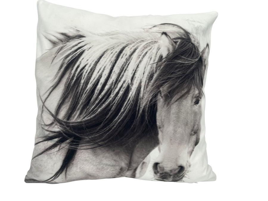 Kissen mit Pferd Motiv