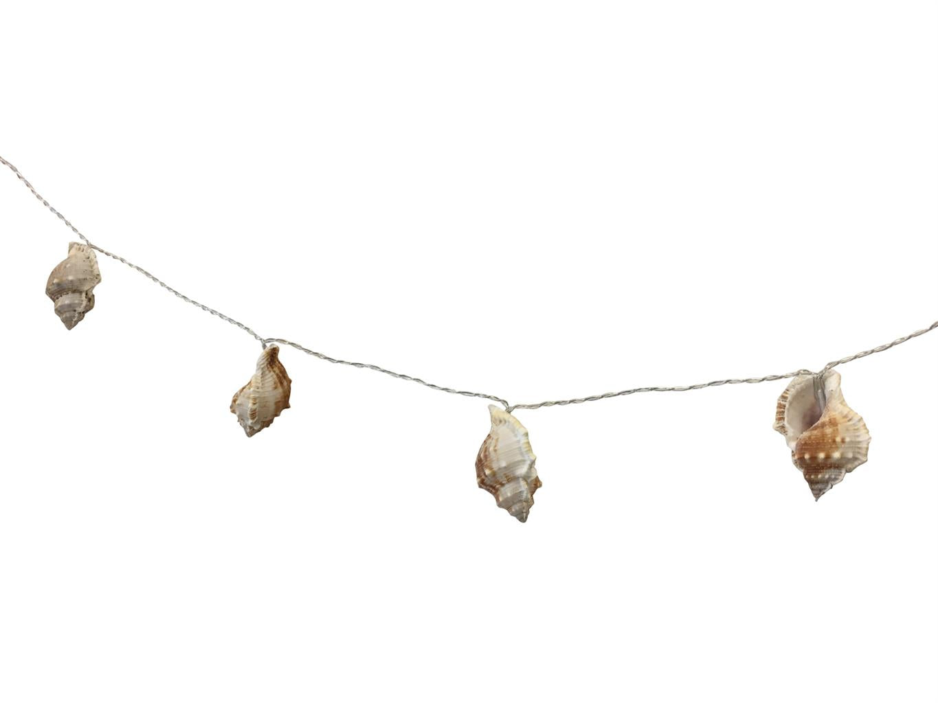 LED Lichterkette Maritim "Muschel" 10 LED L: 135cm