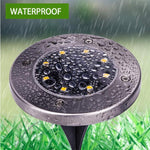 LED Solar Boden Leuchte 
4er Set mit je 8 LED