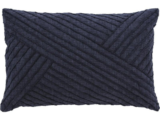 Södahl Kissen Diagonal Indigo 60 cm x 40 cm, Indigo