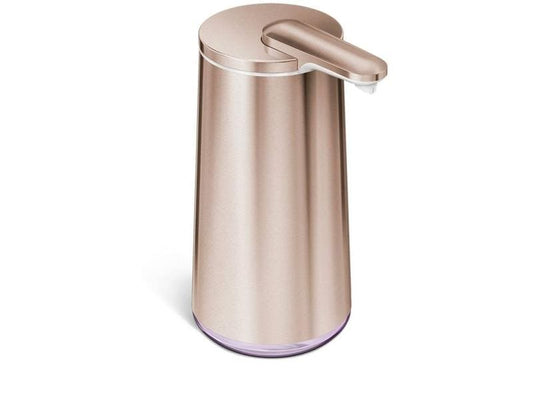 Dispenser di schiuma ricaricabile Simplehuman da 295 ml, oro rosa