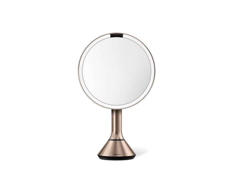 Simplehuman Kosmetikspiegel mit Sensor Touch Control Rosegold