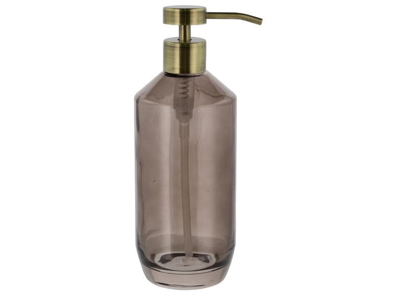 Distributeur de savon Södahl diamètre 450 ml, marron, verre