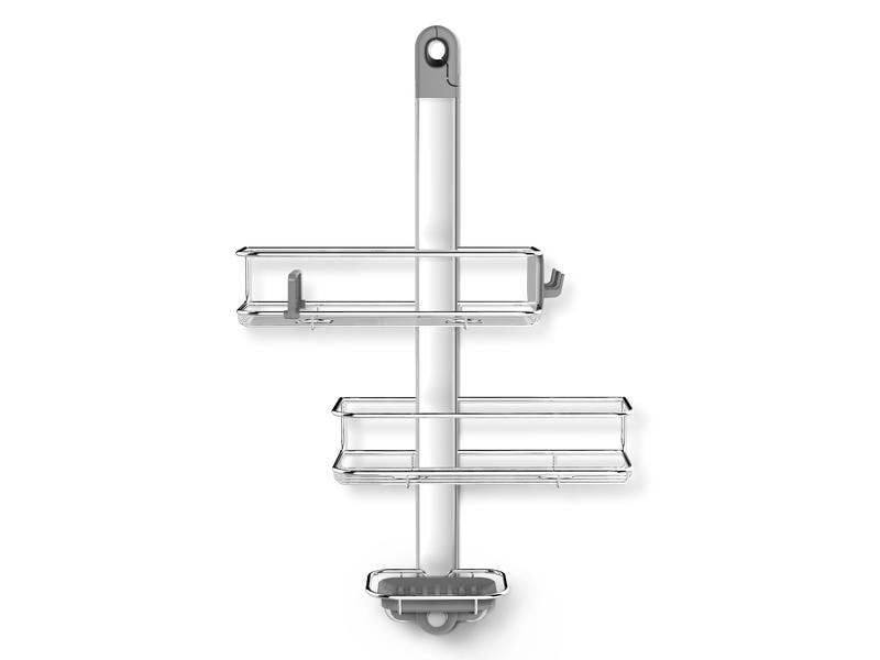 Simplehuman Duschmittelhalter Caddy Silber