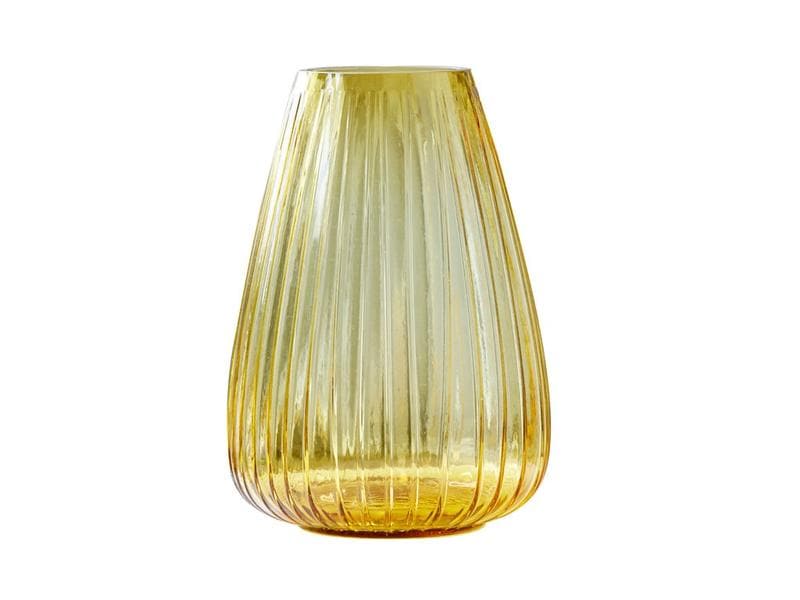 Bitz Vase Kusintha 22 cm, Amber