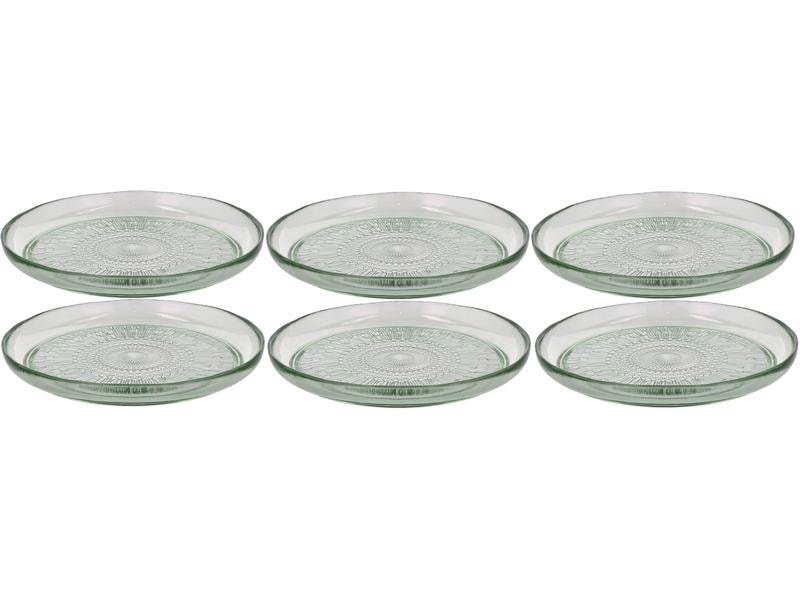 Bitz Frühstücks- & Dessertteller Kusintha Ø 25 cm, 6 Stück, Grün