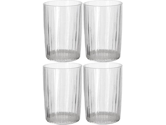 Bitz Trinkglas Kusintha 280 ml, 4 Stück, Transparent