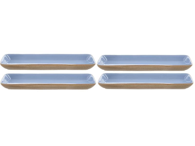 Assiette de service Bitz Bois Bois/Océan