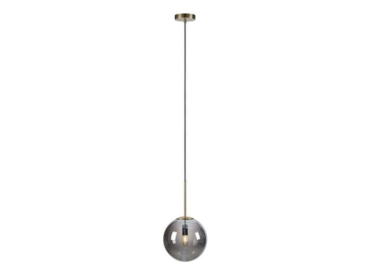 Lampada a sospensione Markslöjd Dione, Ø 25 cm, E14, Fumo/Antico