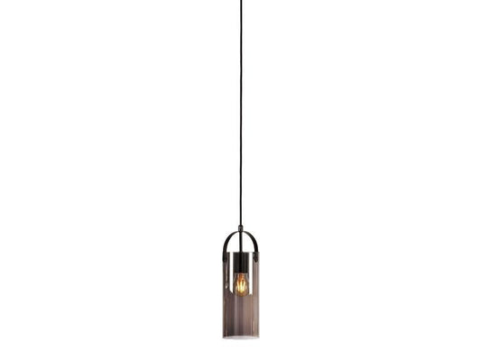 Markslöjd suspension Glory, Ø 12 cm, E27, noir/fumée