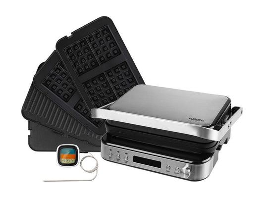 Griglia a contatto FURBER 2000 W Stretto