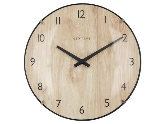 Orologio da parete NeXtime Edge Wood Mini Natura