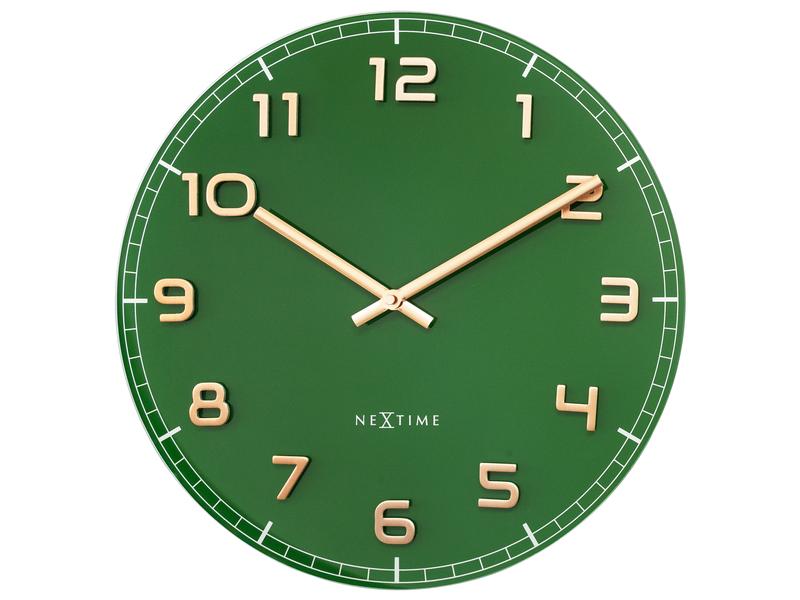 NeXtime horloge murale Classy Medium Vert