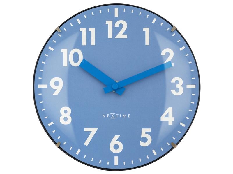 NeXtime horloge murale Duomo Mini Bleu