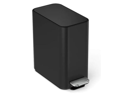 Poubelle à pédale Simplehuman 5 l, noir mat