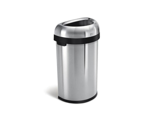 Simplehuman Abfalleimer CW1468 60 Liter, Silber