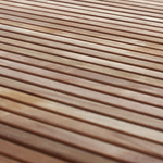 Gartentisch Set Massivholz Heller Holzfarbton VIAREGGIO