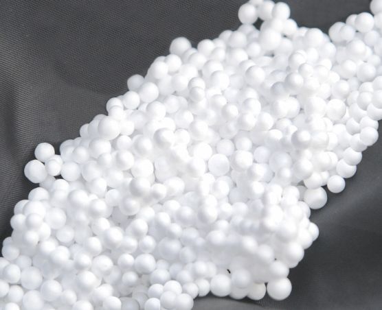 Sitzsack 300 L FUZZY EPS 10 cm 60 cm Weiss