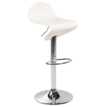 Barhocker weiss höhenverstellbar 2er Set LIVERPOOL