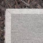 Teppich Leder braun 140 x 200 cm Shaggy MUT