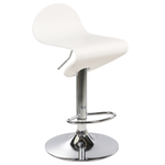 Barhocker weiss höhenverstellbar 2er Set LIVERPOOL