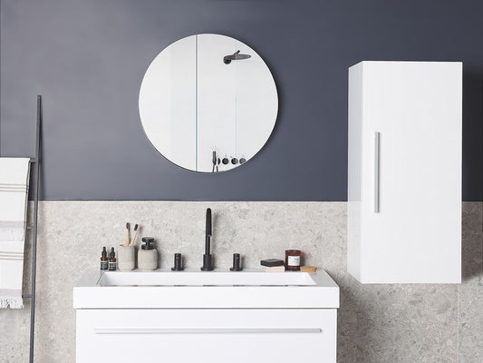 Bad-Wandschrank BILBAO 40 cm 35 cm 88 cm Weiss