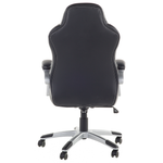 Bürostuhl schwarz / hellbraun höhenverstellbar PRINCE