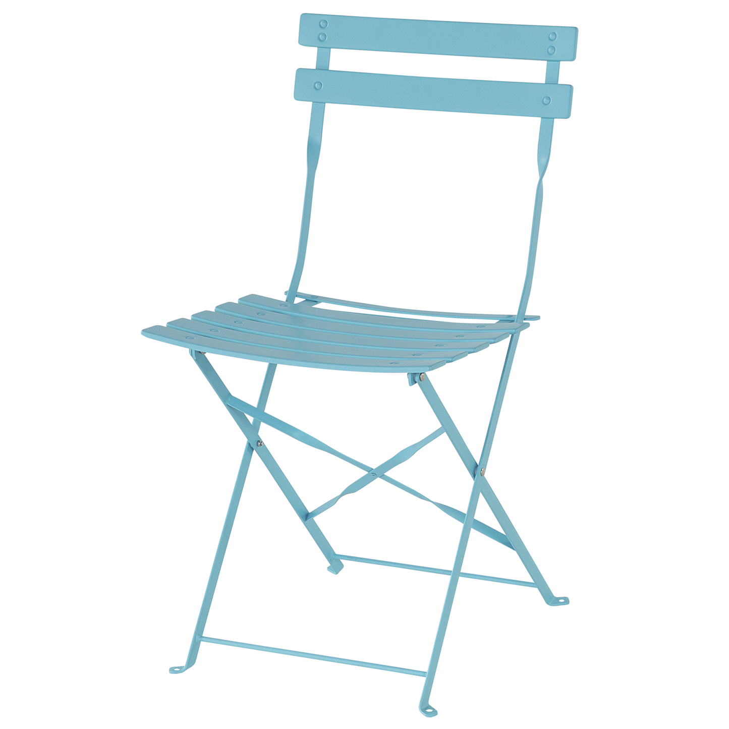 Bistro Set klappbar FIORI Metall Türkis