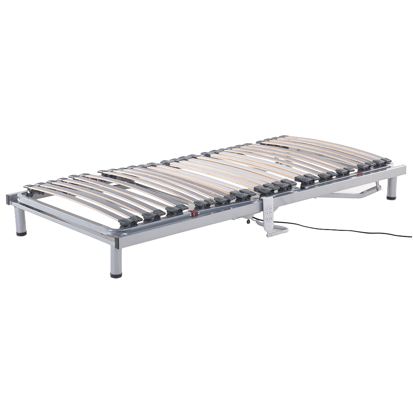 Lattenrost elektrisch verstellbar COMFORT 90 x 200 cm Grau