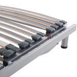 Lattenrost elektrisch verstellbar COMFORT 90 x 200 cm Grau