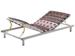 Lattenrost manuell verstellbar STAR 90 x 200 cm Grau